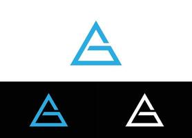 lettre initiale g logo ou modèle d'image vectorielle de conception d'icône vecteur