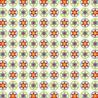 vecteur de fond de motif coloré à pois modifiable