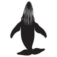 baleine silhouette - position baleine illustration vecteur