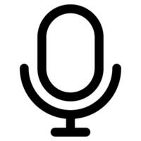 microphone icône pour la toile, application, infographie, etc vecteur