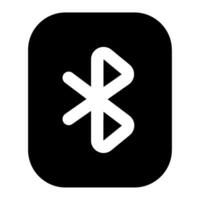 Bluetooth icône pour la toile, application, infographie, etc vecteur