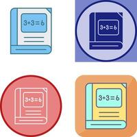 conception d'icônes mathématiques vecteur