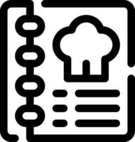 cette icône ou logo recettes icône ou autre où tout en relation restaurant et autres ou conception application Logiciel vecteur