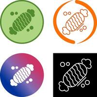 conception d'icône de bonbons vecteur