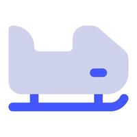 bobsleigh icône pour la toile, application, infographie, etc vecteur