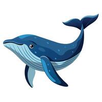 baleine plat style clipart art illustration vecteur