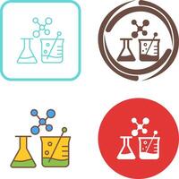 conception d'icône de chimie vecteur