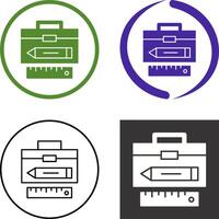 géométrie icône conception vecteur