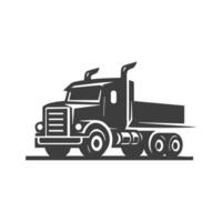 un camion logo modèle, un camion logo éléments, un camion logo illustration vecteur