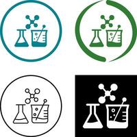 conception d'icône de chimie vecteur