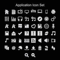 app et application Icônes ensemble collection vecteur