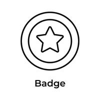 avoir une Regardez à Créatif icône de Amérique badge autocollant vecteur