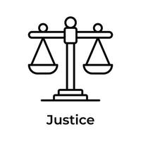 avoir une Regardez à cette magnifique icône de loi escalader, Justice échelle vecteur
