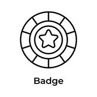avoir une Regardez à Créatif icône de Amérique badge autocollant vecteur