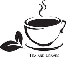 thé ou café boissons. les boissons est important pour rafraîchissement vecteur