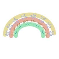 coloré arc en ciel illustration conception vecteur