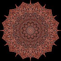 mandala art pour modèle Contexte vecteur