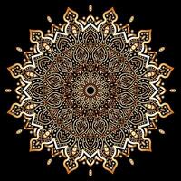 mandala art pour modèle Contexte vecteur