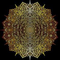 mandala art pour modèle Contexte vecteur