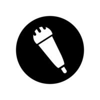 microphone icône . micro illustration signe. karaoké symbole. l'audio logo. vecteur