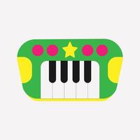 piano jouet illustration vecteur