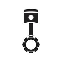 piston icône logo vecteur