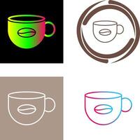conception d'icône de café vecteur