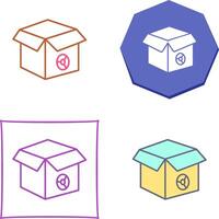 unique seo paquets icône conception vecteur