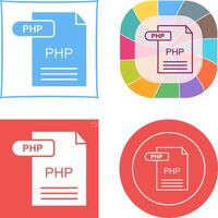 conception d'icônes php vecteur