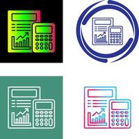 conception d'icône de calcul vecteur