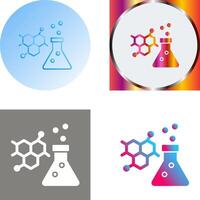 conception d'icône de chimie vecteur