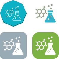 conception d'icône de chimie vecteur