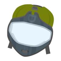 concepts de casque militaire vecteur