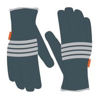 concepts de gants de sécurité vecteur