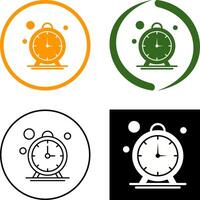 conception d'icône de chronomètre vecteur