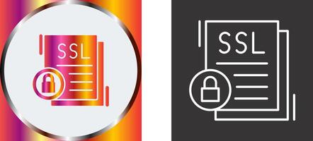 conception d'icônes ssl vecteur