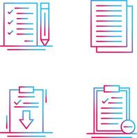 accord et document icône vecteur