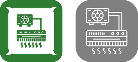 conception d'icône de climatiseur vecteur