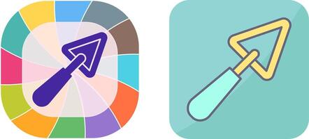 conception d'icône de truelle vecteur
