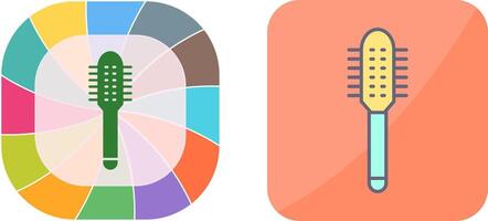 conception d'icône de peigne vecteur