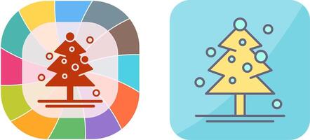 Noël arbre icône conception vecteur
