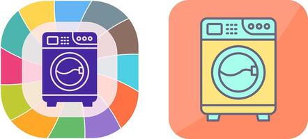 conception d'icône de machine à laver vecteur