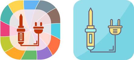 soudure le fer icône conception vecteur