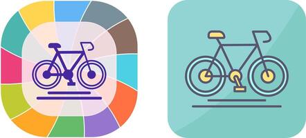 conception d'icône de cyclisme vecteur