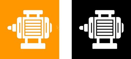 électrique moteur icône conception vecteur