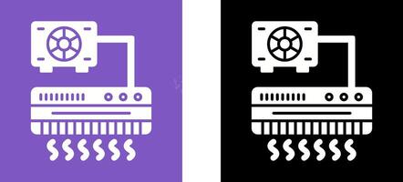 conception d'icône de climatiseur vecteur