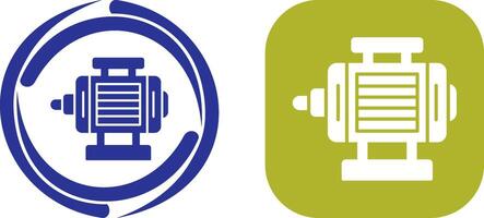 électrique moteur icône conception vecteur