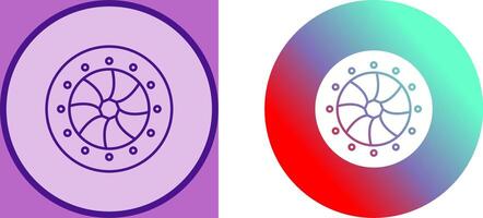 unique optique diaphragme icône conception vecteur