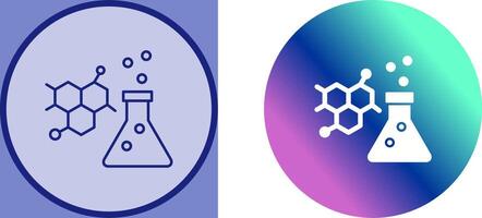 conception d'icône de chimie vecteur