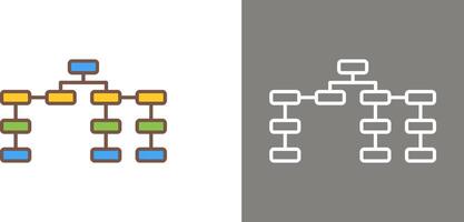 unique seo structure icône conception vecteur